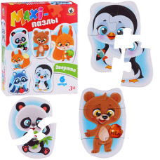 MAXI-пазл "Зверята". 14,5х18х4 см.