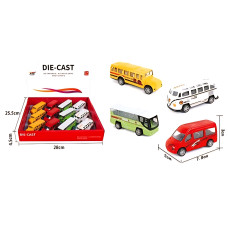 Машина металлическая "Автобус" 1:43