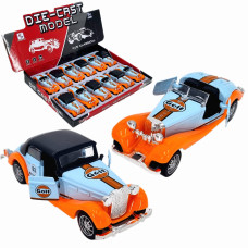 Металл. модель "Mercedes-Benz" Ораньжевый, 1:36 12х4,5х4 см.