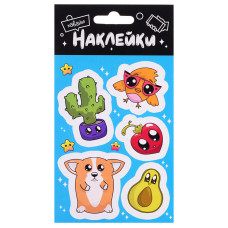 Наклейки 94х174, Кавайи, 10х16 см