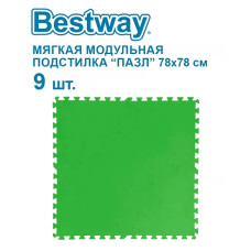 Мягкая модульная подстилка "Пазл" 78x78см 9шт, 5.47м2