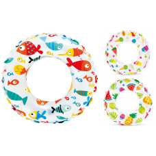 Надувной круг 51см, 3-6 лет, 3 вида