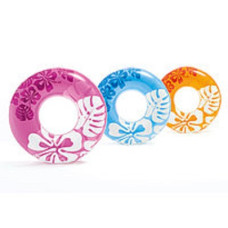 Надувной круг 91см "Ясный цвет" до 60кг, от 9 лет, 3 цвета