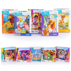 Пазлы 54 "DISNEY - 5" (Disney). 9х6,5х2,5 см.