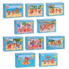 Пазлы 54 "Три кота (new 1)" (AO "СТС"). 9х6х2,5 см.