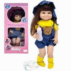 Реалистичная кукла с аксесуарами, 60 см.