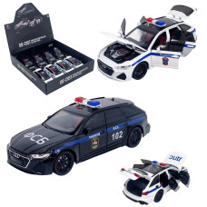 Металл., модель Audi ДПС-ФСБ, свет, звук, 1:24