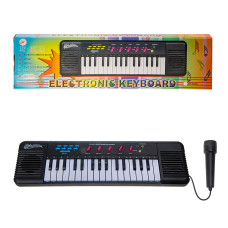 Синтезатор, с микрофоном в кор.,48,5х13х5х4 см