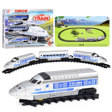 Железная дорога "Electric train" в коробке. 40х30х7 см.