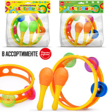 Набор музыкальных инструментов "Музыкальная вечеринка". 21х21х4 см.