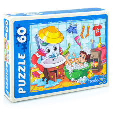 Пазлы 60 "Сказка" № 38, 19х14х3,5 см